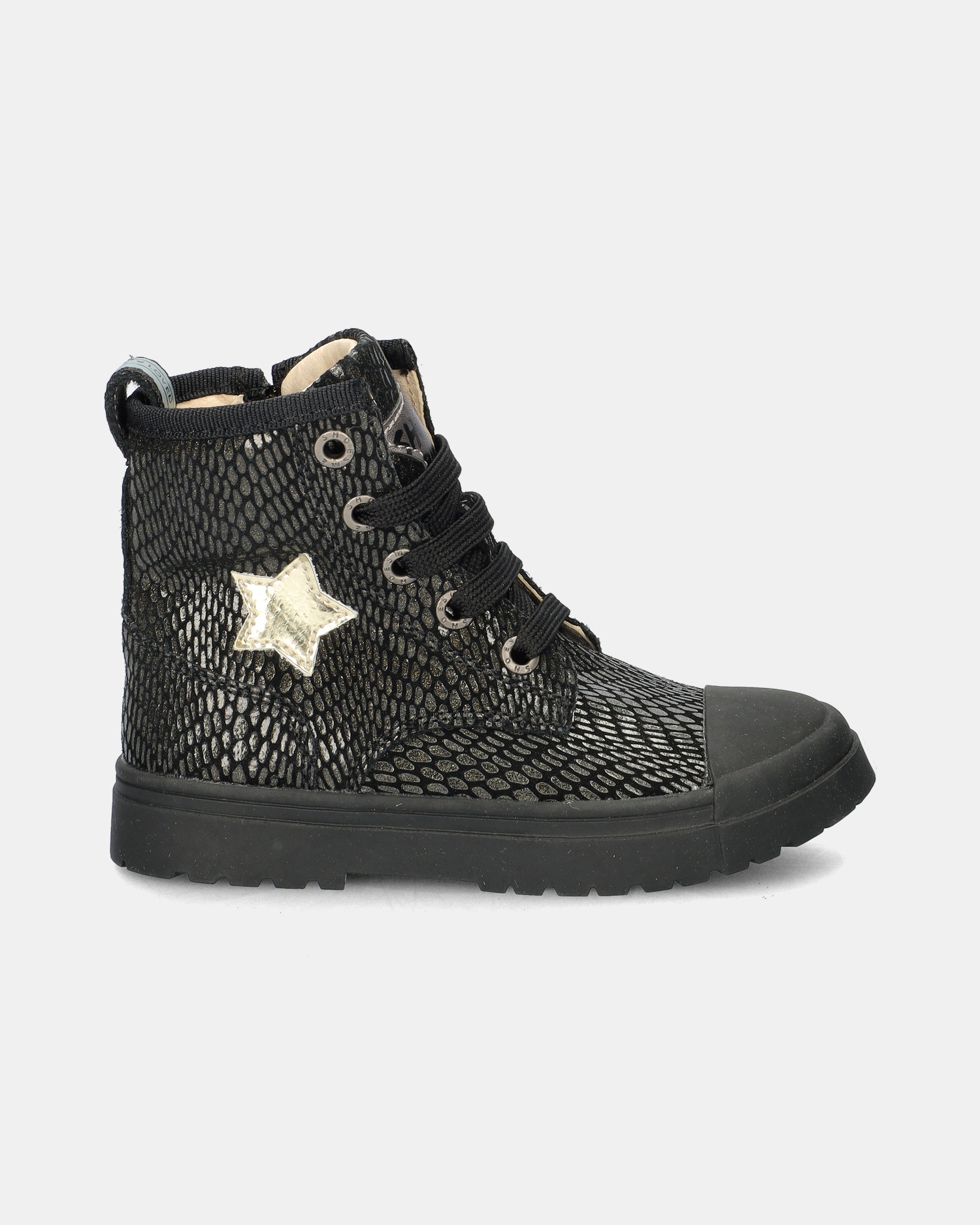 Shoesme Veterboots  - zwart
