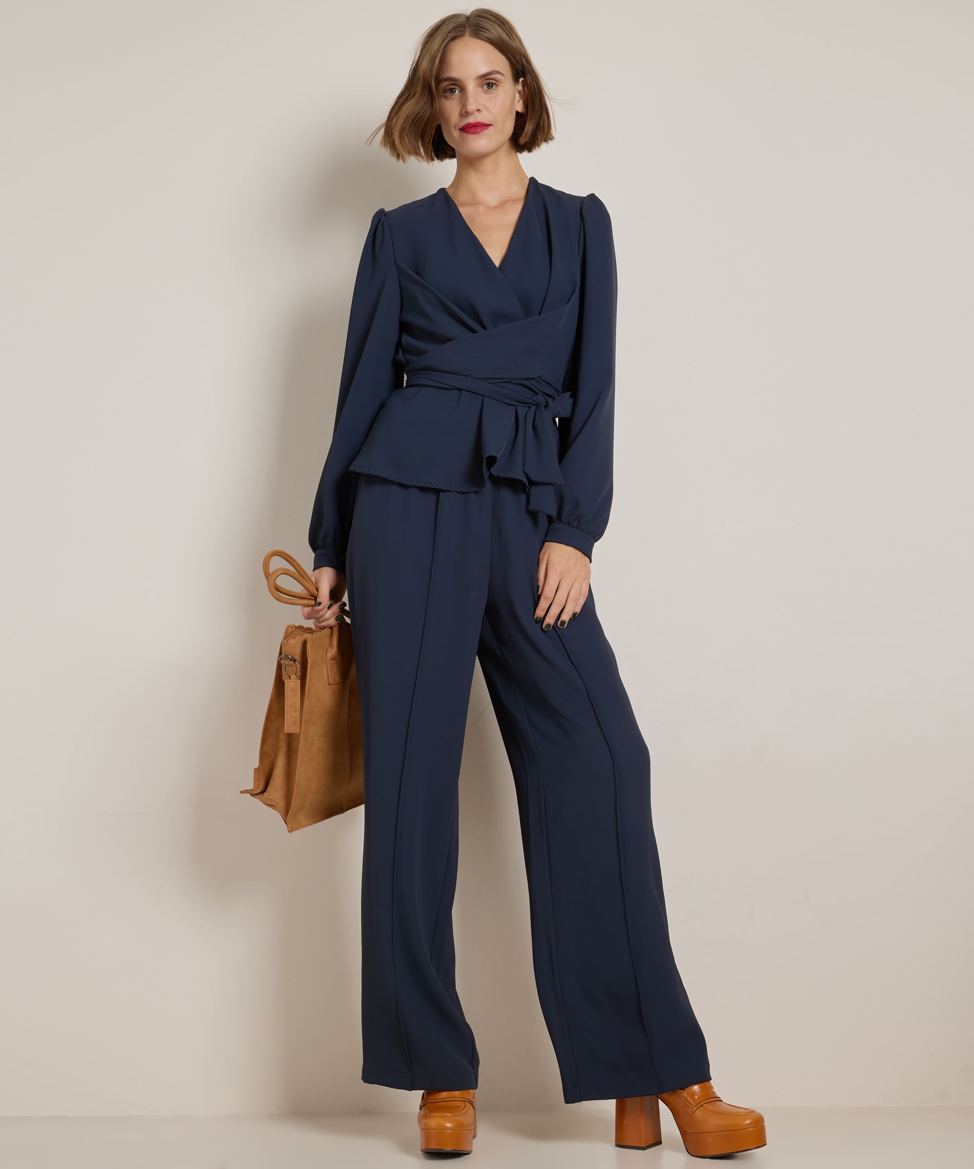 overslag top peplum