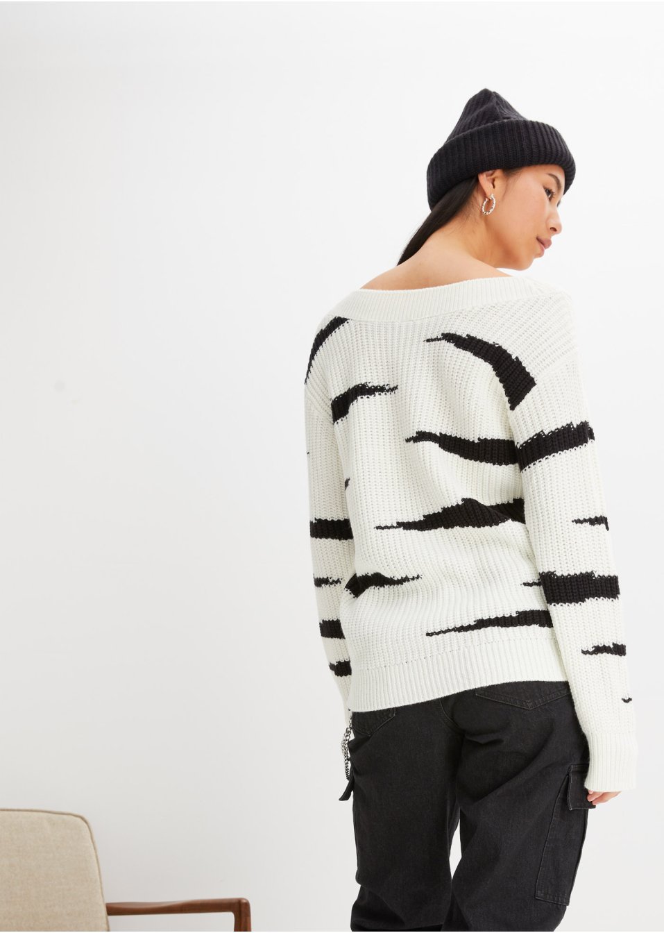 Pull côtelé