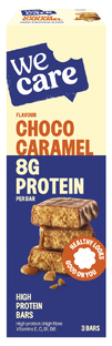 WeCare Choco Caramel High Protein Bars 81GR
