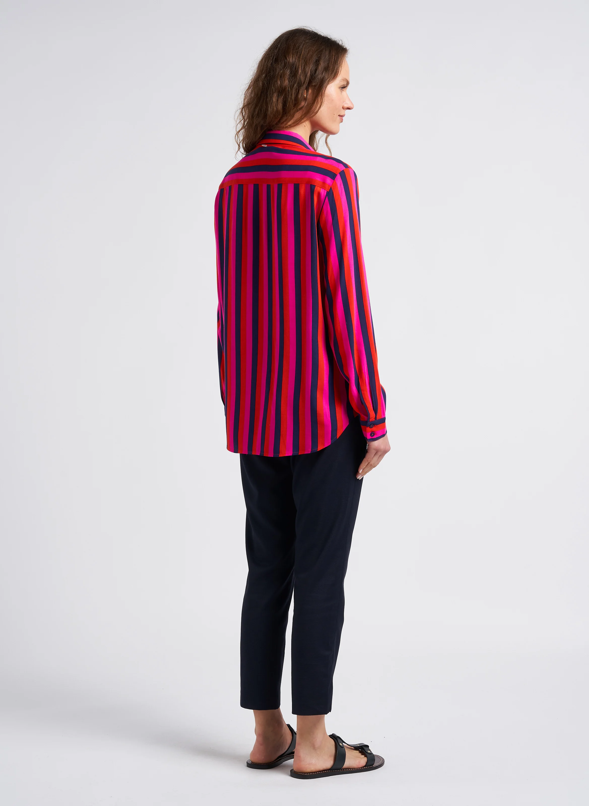 PETUNIA - Pantalon droit| Bleu