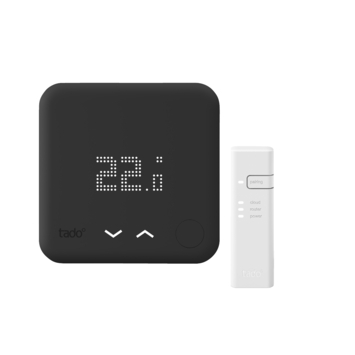 Tado Starters Kit Thermostaat V3  Bedraad Zwart