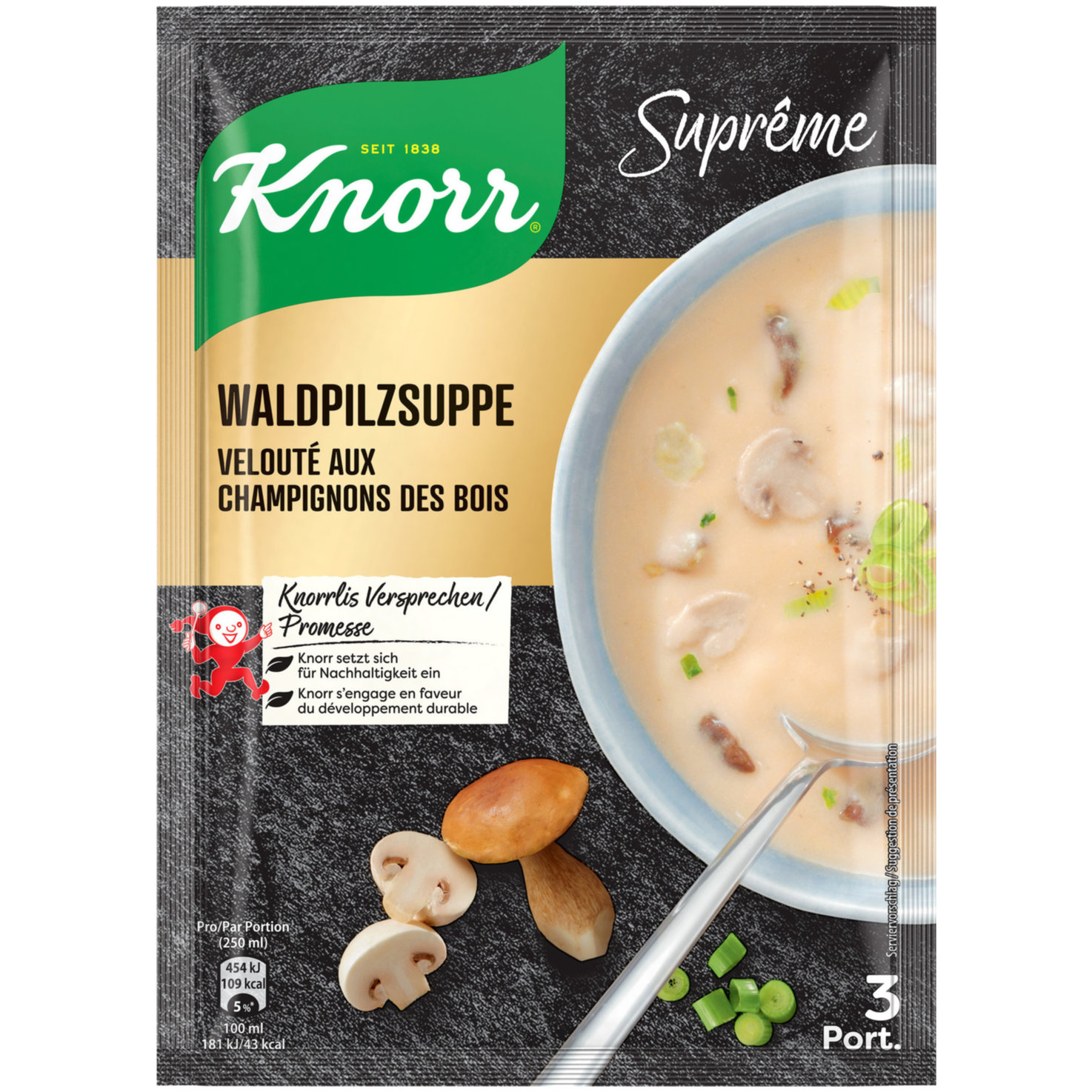 Knorr Suppe Suprême Waldpilz
