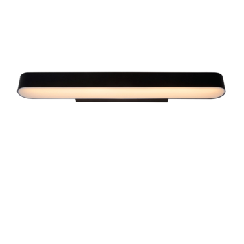 Lucide badkamer wandlamp Madelon IP44 zwart