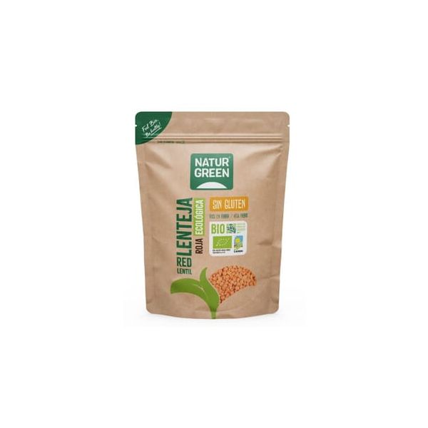 NaturGreen Lentilha Vermelha Sem glúten Bio 500g