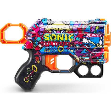 X-Shot Skins Menace Blaster - Mega Sonic Skin