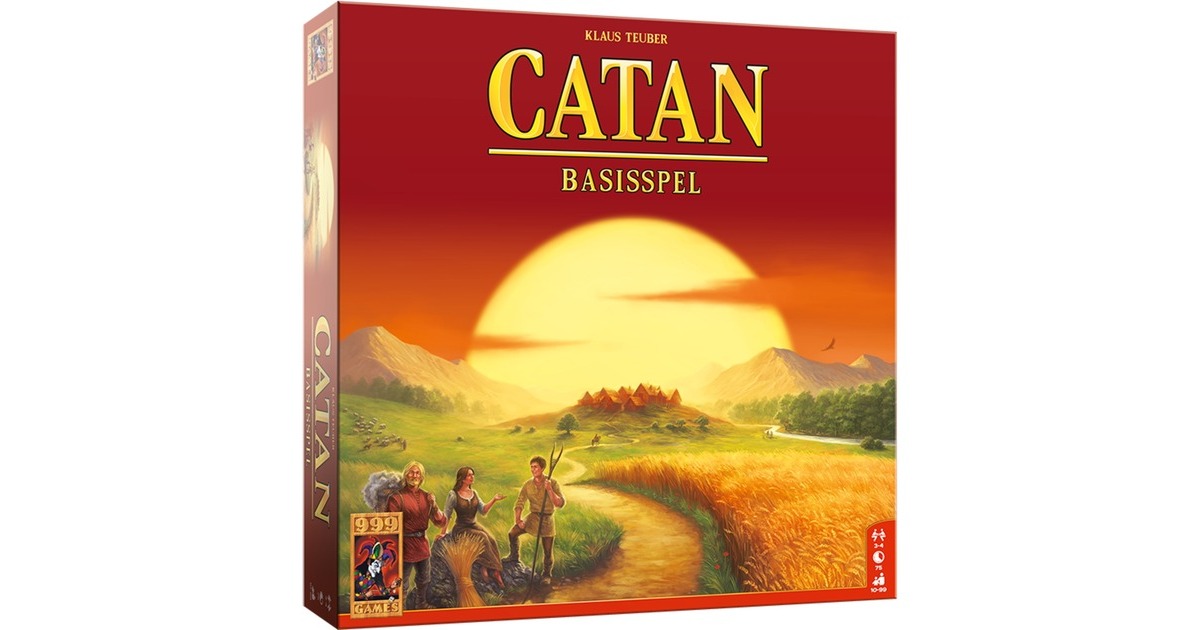 999 GamesCatan Bordspel  (Nederlands, 3 - 4 spelers, 75 minuten, Vanaf 10 jaar)