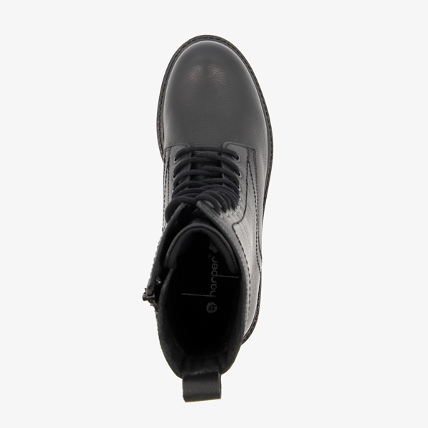 Harper leren dames veterboots
