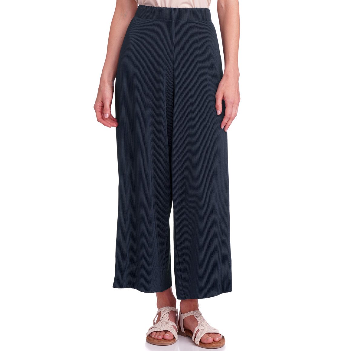 Gina Benotti Damen Culotte in Unifarben dunkelblau