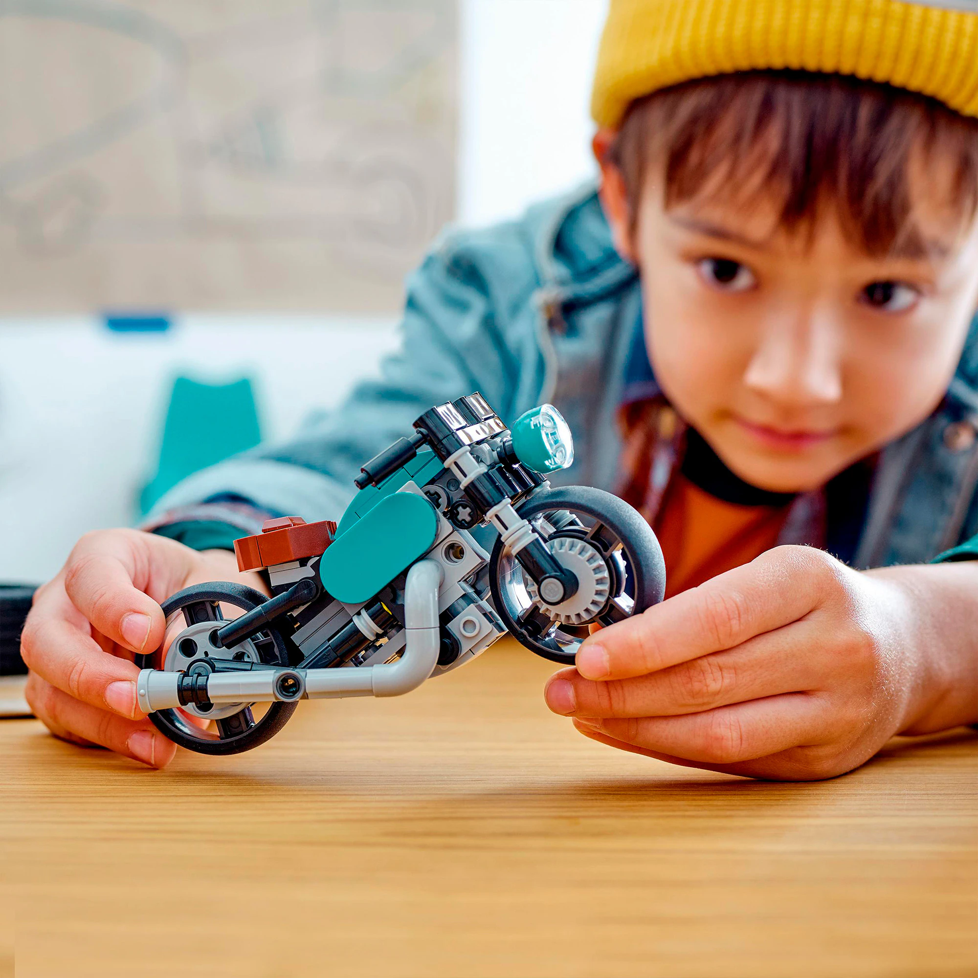 LEGO Konstruktionsspielzeug Creator 3-in-1 Oldtimer Motorrad