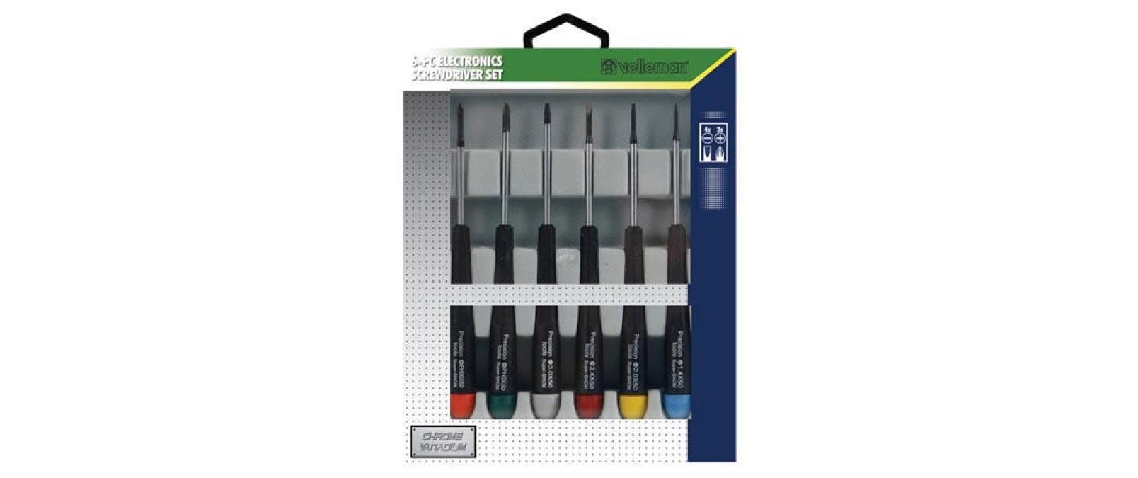 Schraubenzieher-Set VTSET29 6-teiligPräzisionsschraubendreher-Set, 6 teilig