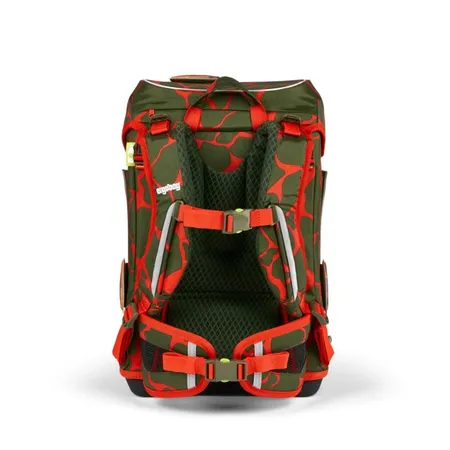 ergobag CUBO Light Schulrucksack-Set FeuerspeiBär LUMI Edition