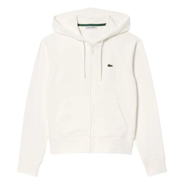 Lacoste Bio Cotton Fleece Hooded Vest Dames