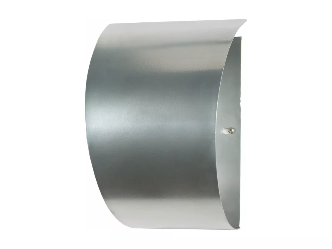Applique tôle métal aluminium 11 cm.