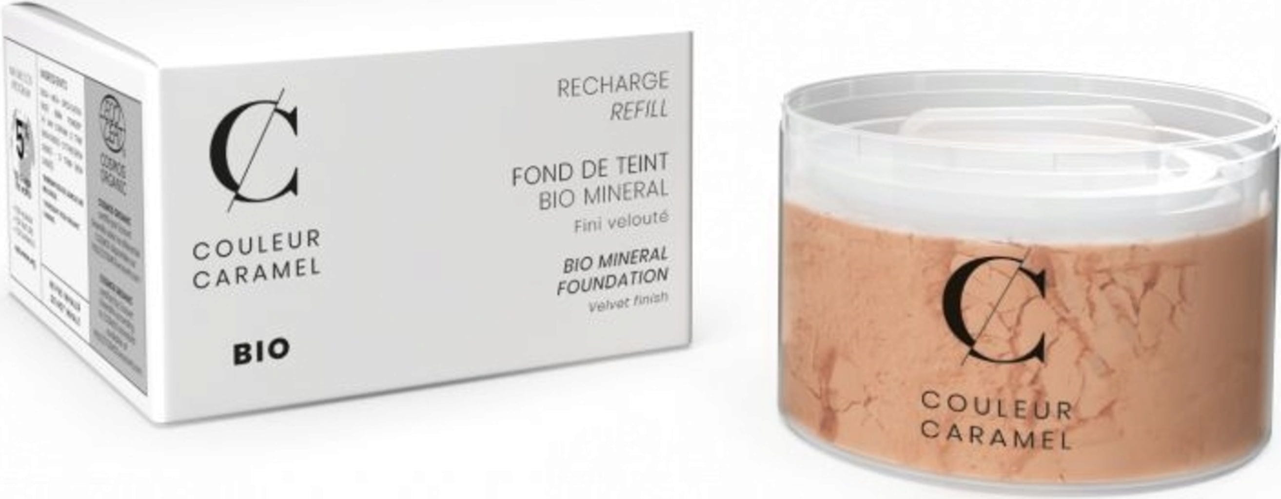 Couleur Caramel  Refill Foundation Puder, 25 Orange Beige (12 g)