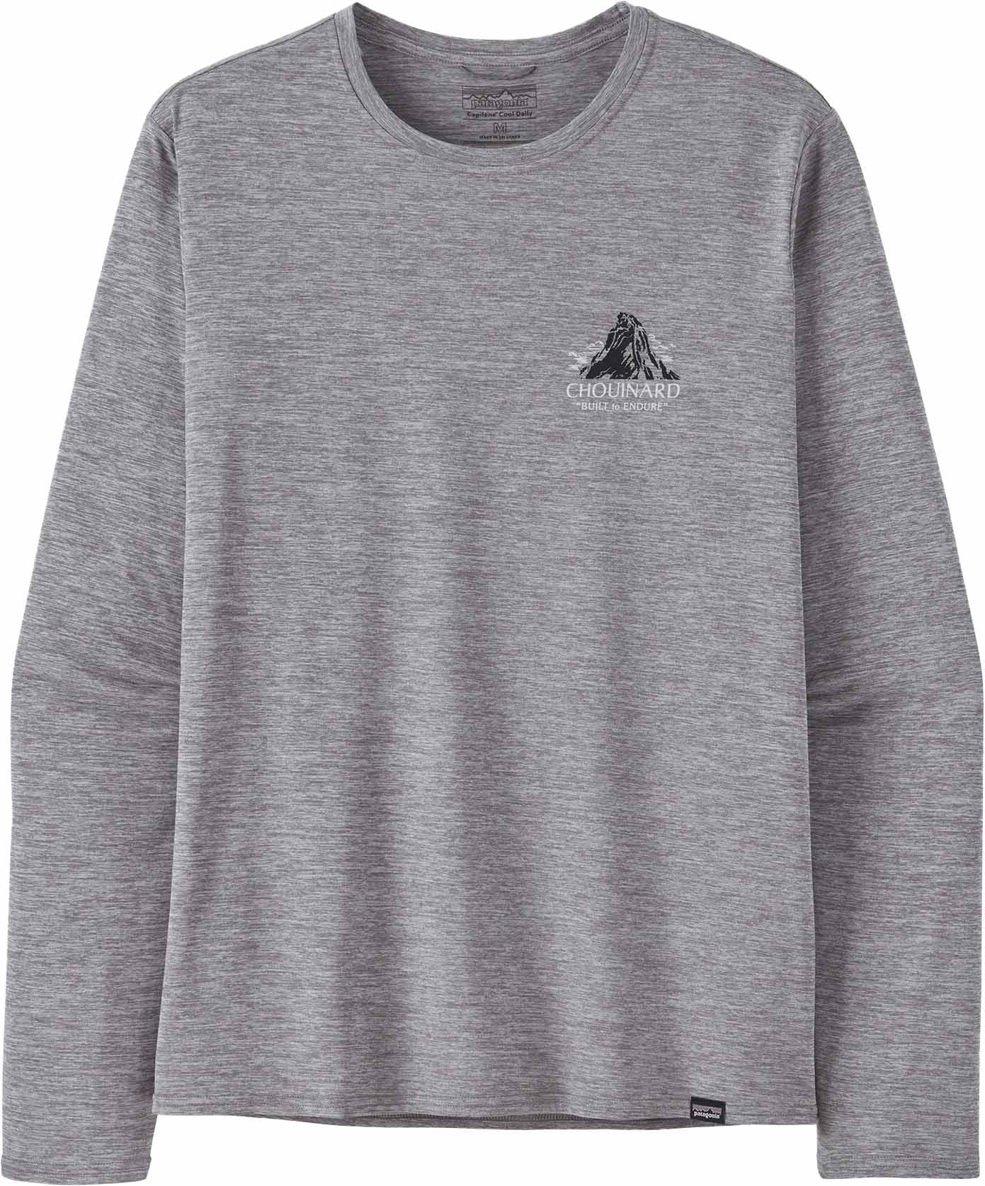 L/S Capilene Cool Daily Graphic Shirt Herre Chouinard Crest: Feather Grey