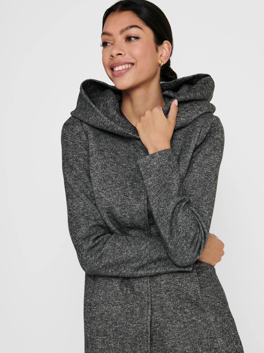 ONLSEDONA Mantel Dark Grey Melange