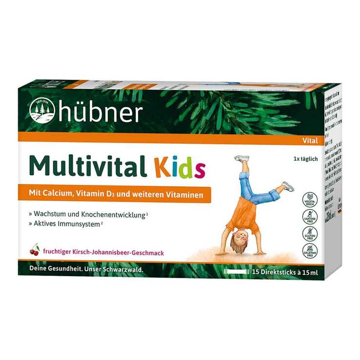 Hübner Multivital Kids flüssig, 15X15 ml
