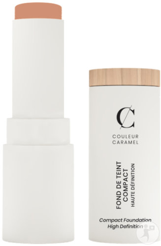 Couleur Caramel Recharge Fond De Teint Compact Haute Définition N°14 Beige Halé Bio 9g