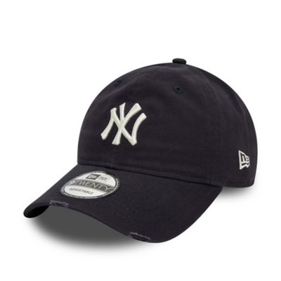 Casquette homme 9Twenty Adjustable New York Yankees Distressed BLEU NEW ERA