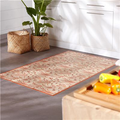 Tapis vinyle champ de blé