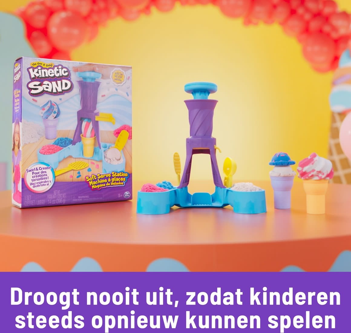 Kinetic Sand Kinetic Sand - Softijsjes Speelset