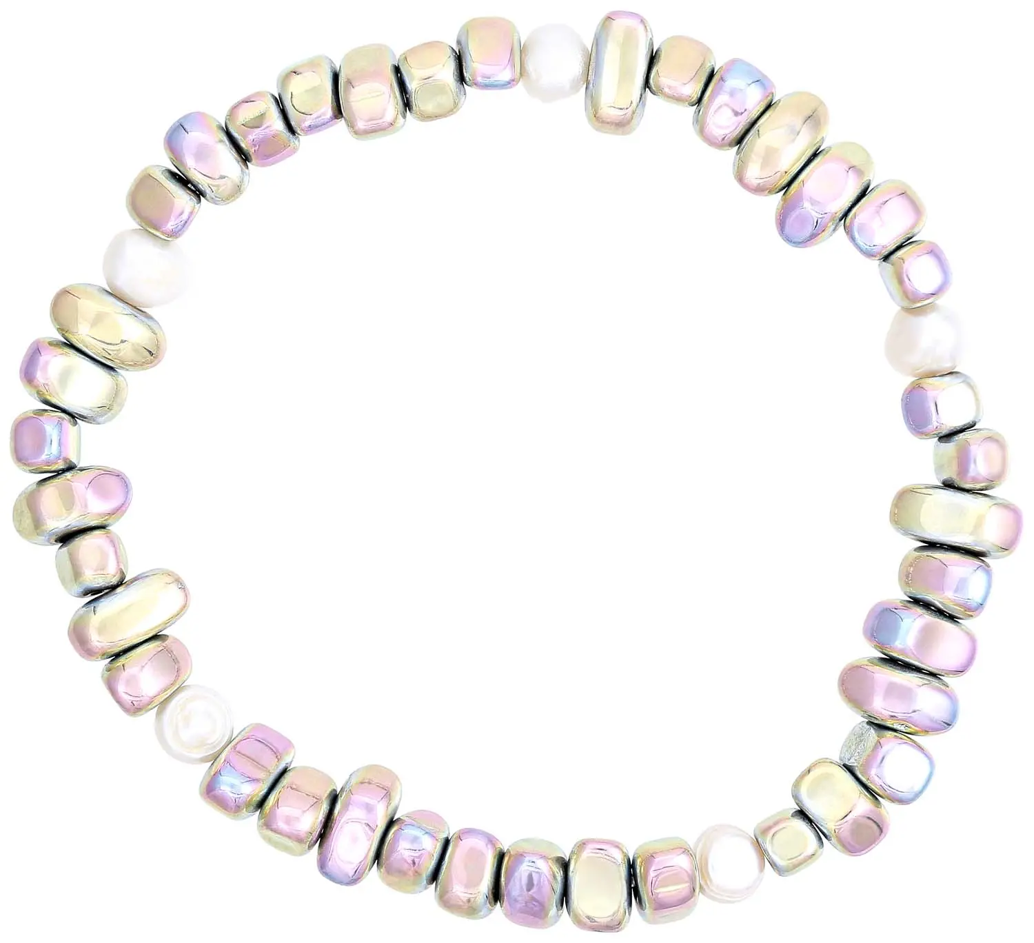 Armband - Rainbow Hematite