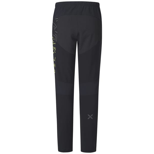 Pantalon randonnée MONTURA ROCKY PANTS NERO/VERDE LIME