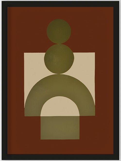 Art Print 3 Red Forma
