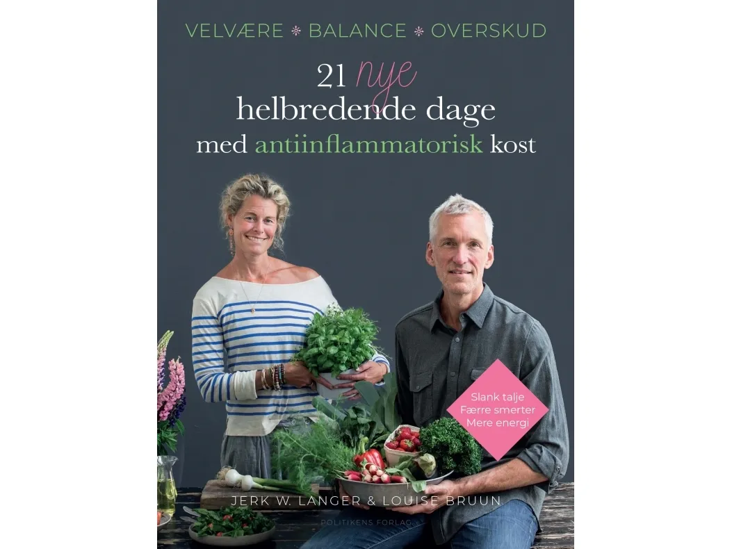 21 nye helbredende dage med antiinflammatorisk kost | Jerk W. Langer;Louise Bruun