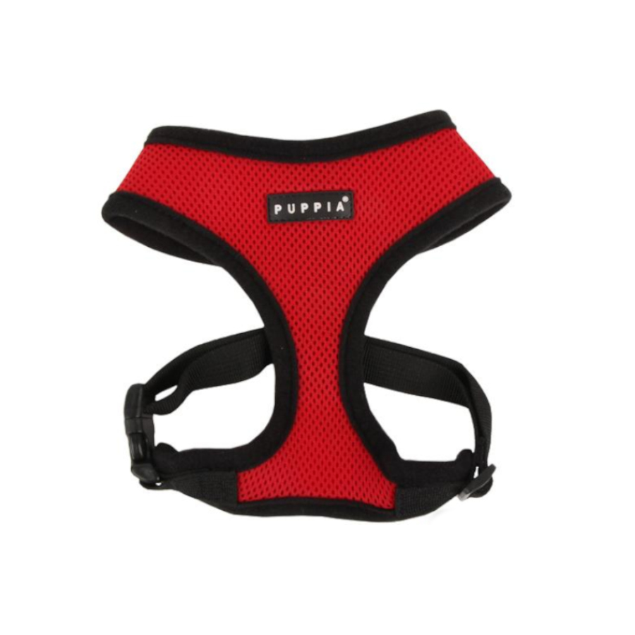 Coleira para cães Puppia Soft Red