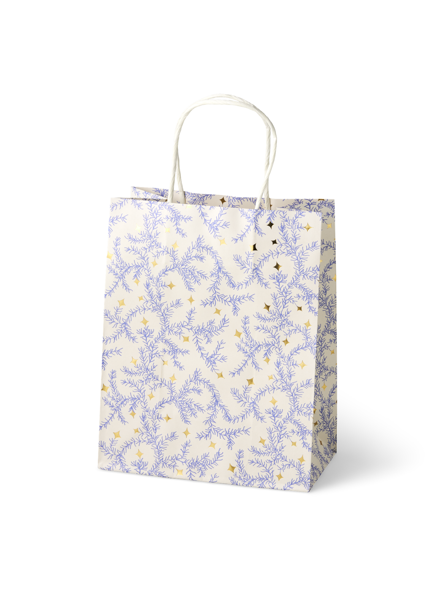 Gavepose | Papir. 18 x 10 x 22,7 cm.  | Off White