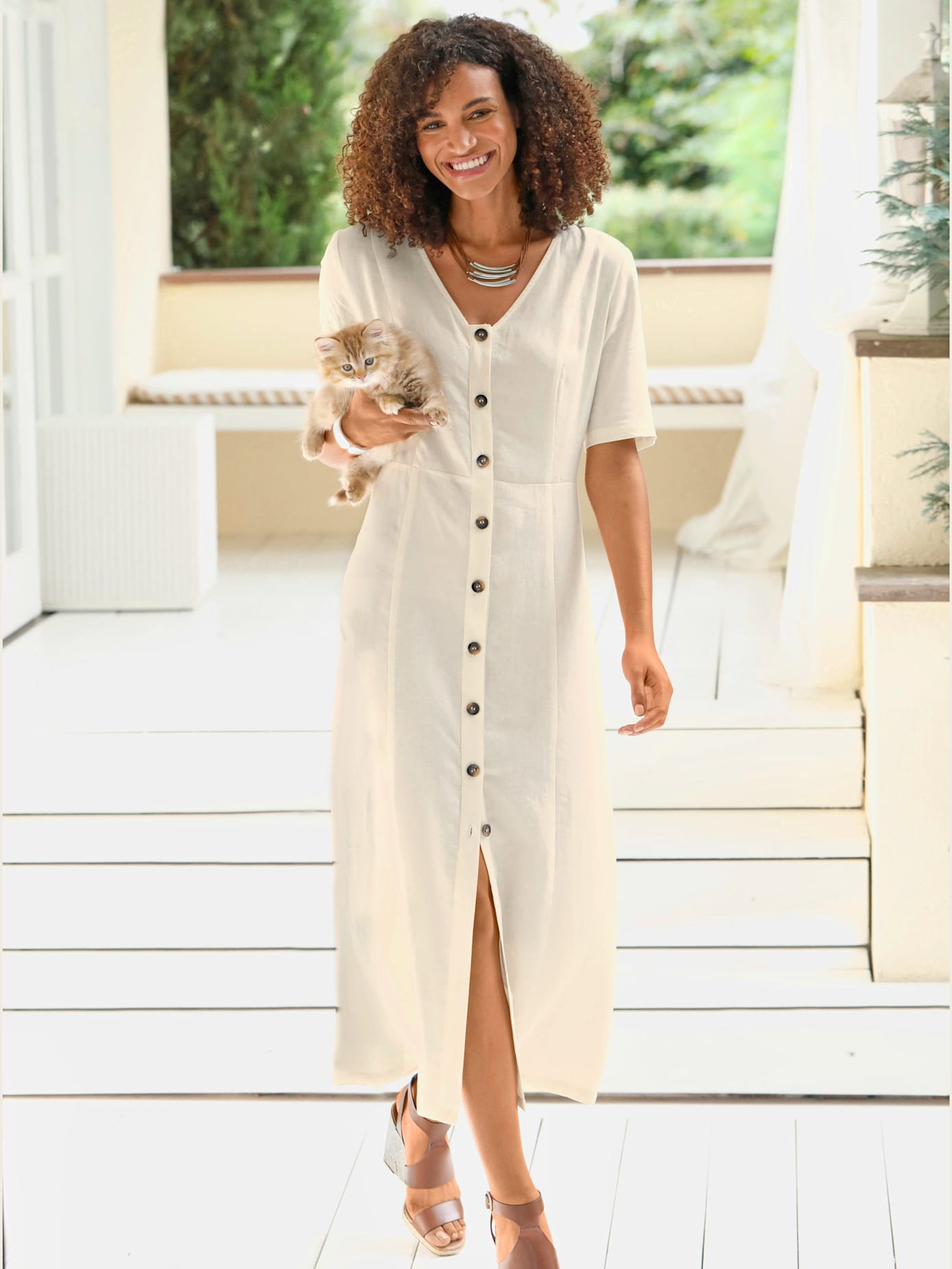 Robe d'été qualité tissée