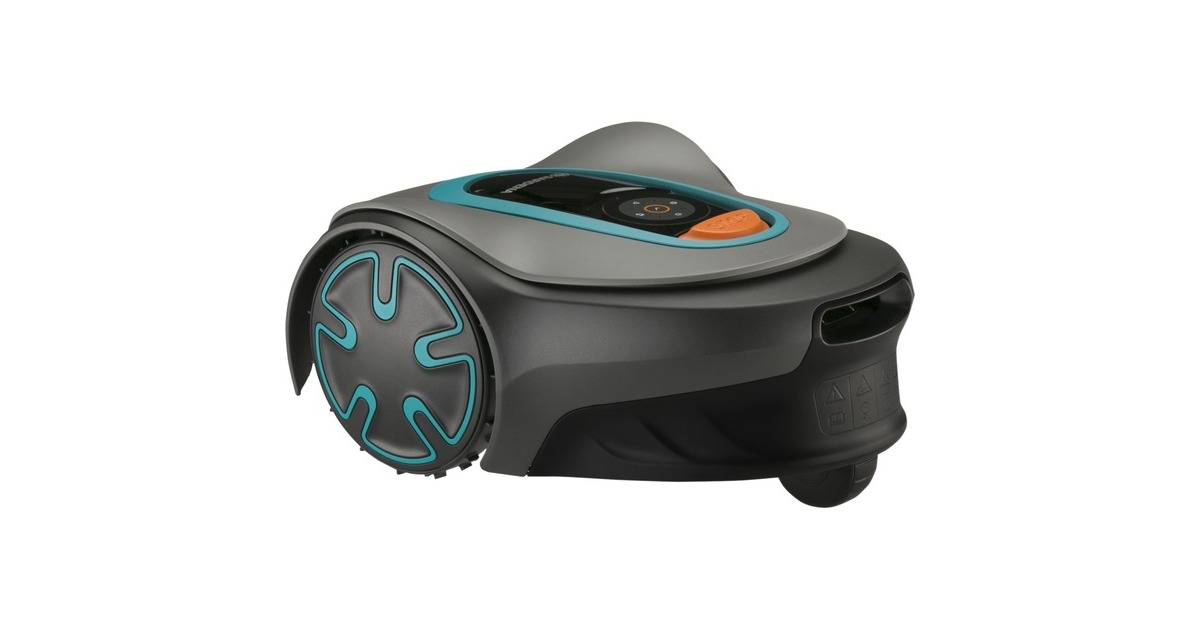 GARDENARobotmaaier SILENO minimo 250  (Grijs/turquoise, 250 m², Li-ion accu + Basisstation inbegrepen, Bluetooth)