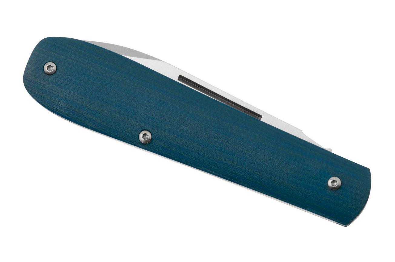 Böker Coffin 112944 Denim Micarta, slipjoint zakmes, Chuck Gedraitis design