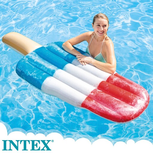 Colchão inflável Intex Realista em Formato de Sorvete