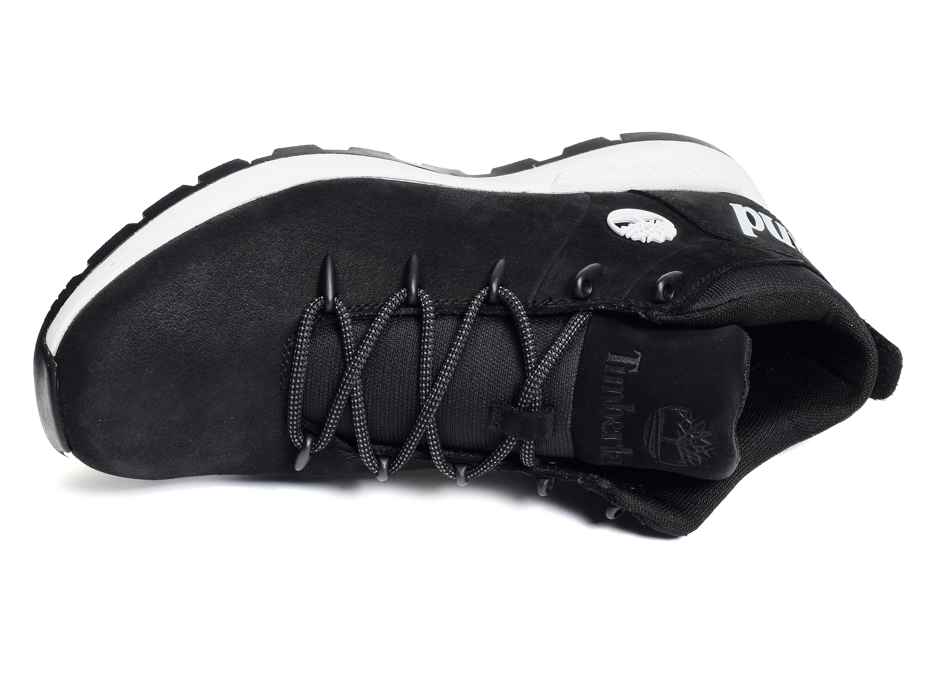 Sprint trekker mid noir blanc