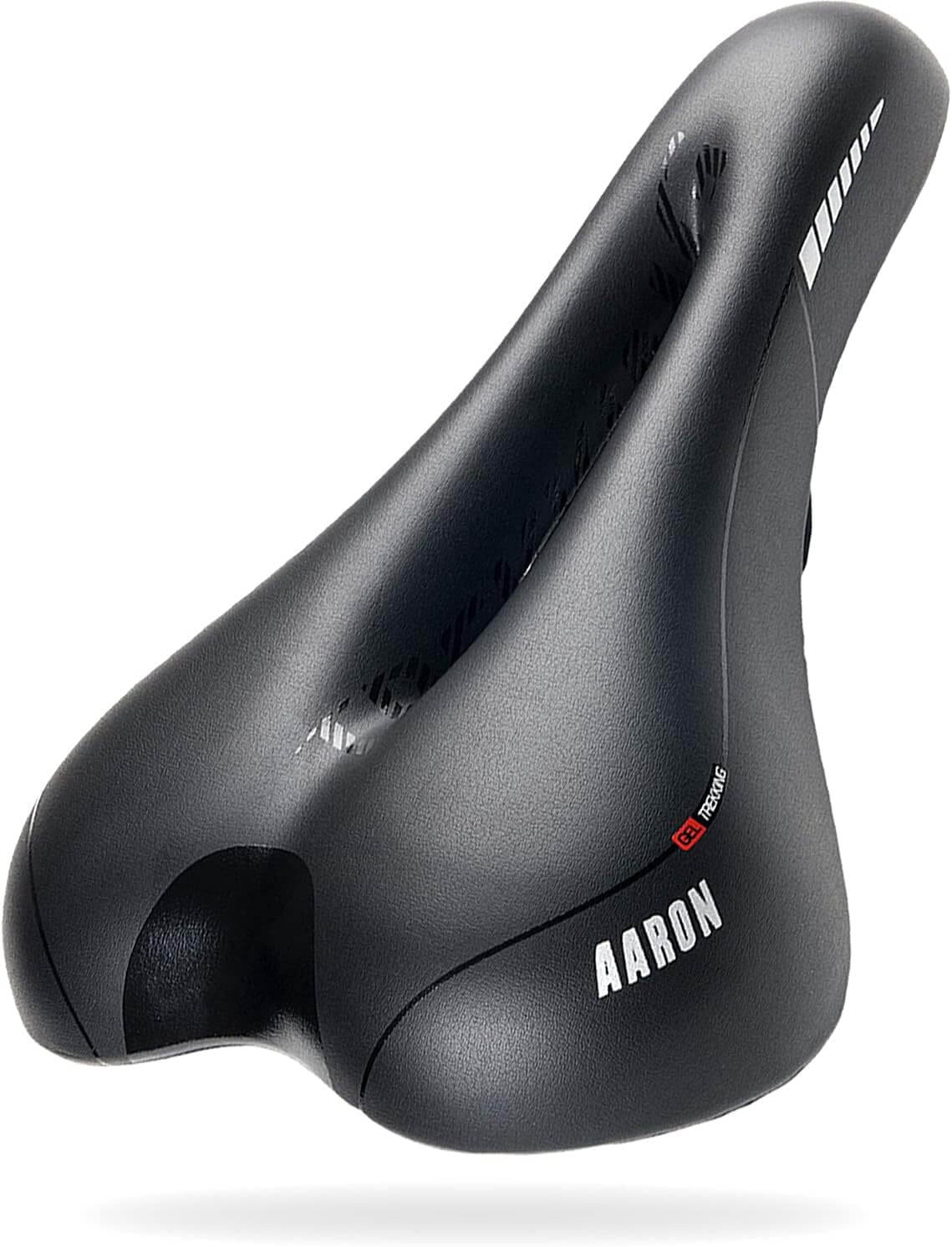 AARON Trekking ergonomischer Fahrradsattel Unisex für Trekkingrad, Mountainbike, Stadtrad, E-Bike