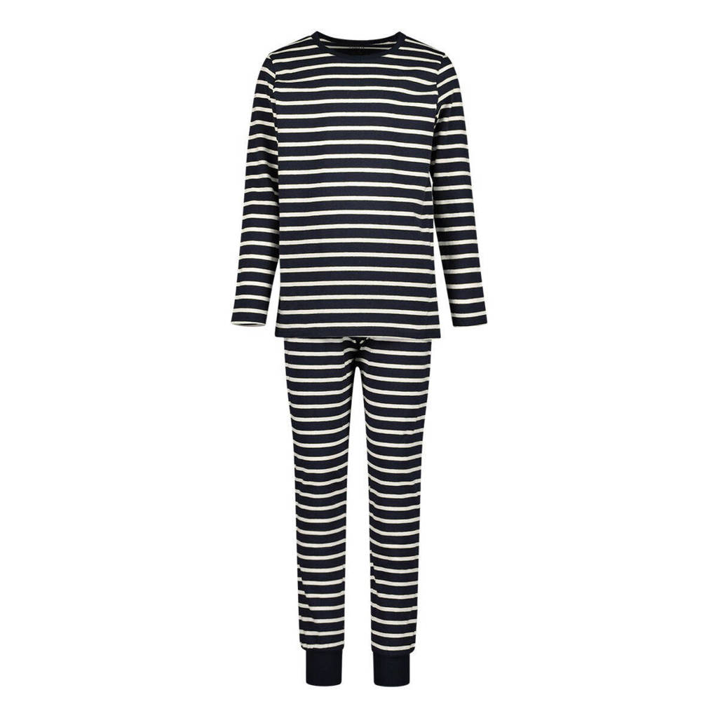 NAME IT pyjama - set van 2 donkerblauw/grijs melange