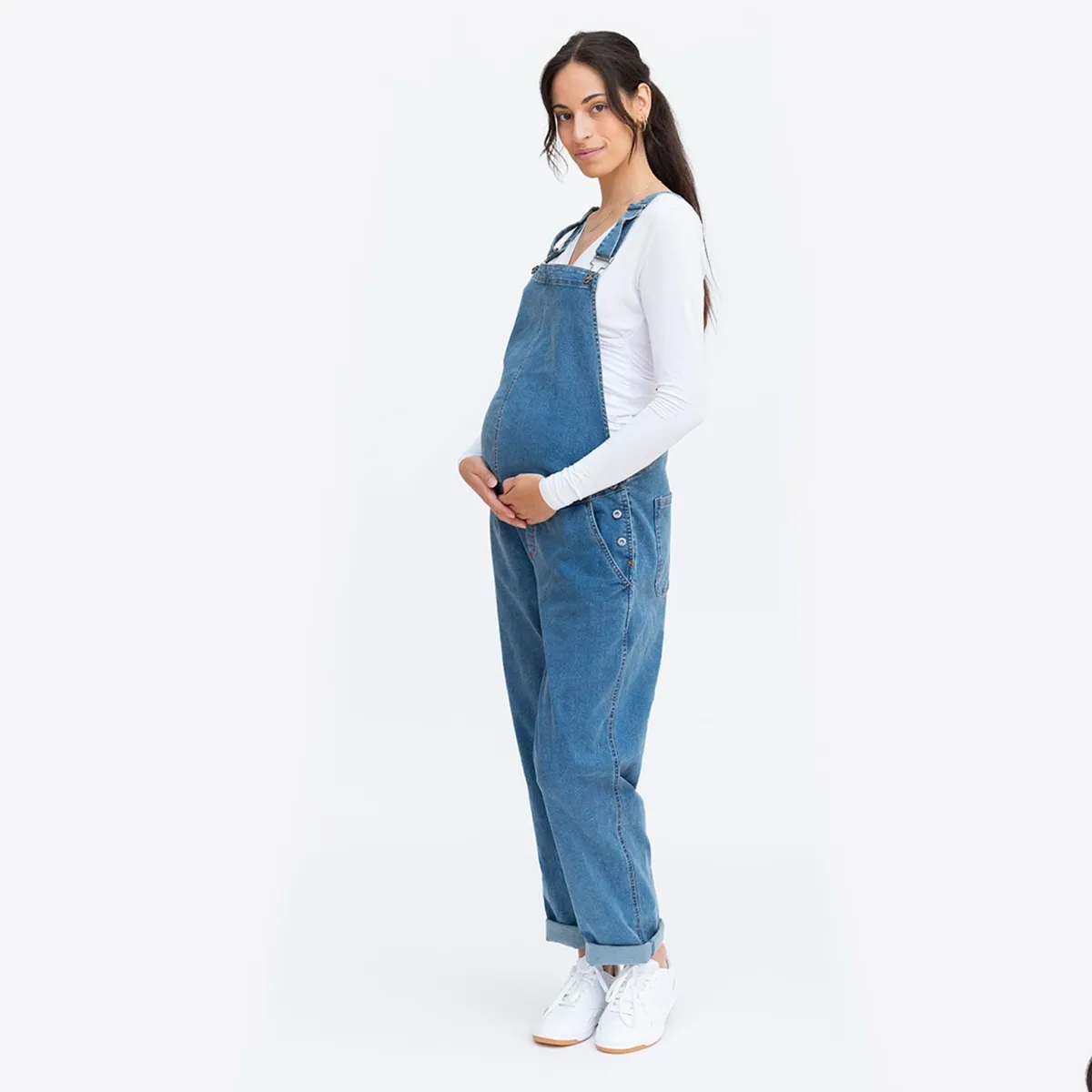 Bella Maternité Salopette Denim