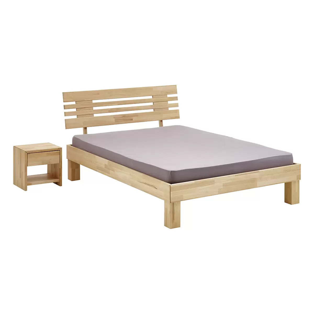 Futonbett Elisabeth 140 x 200 Braun