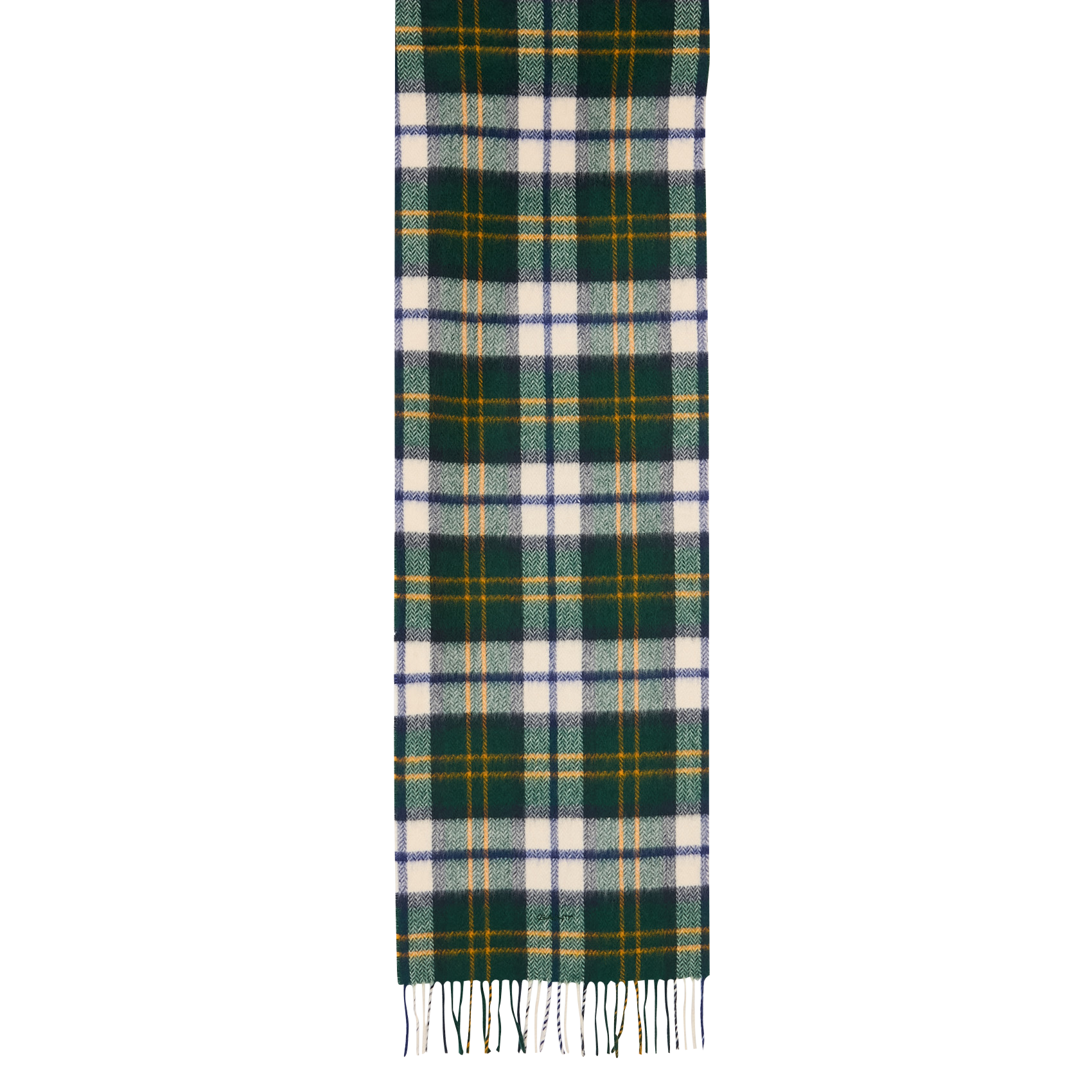 Echarpe chevrons en laine| Vert