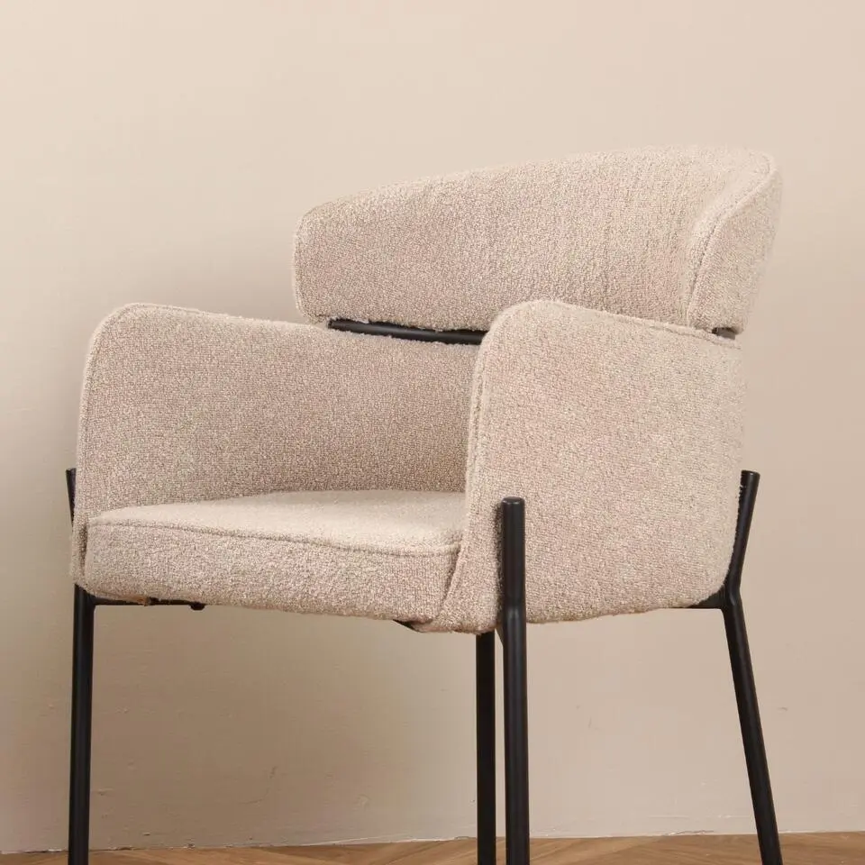 DS4U - Mira eetkamerstoel boucle - zand