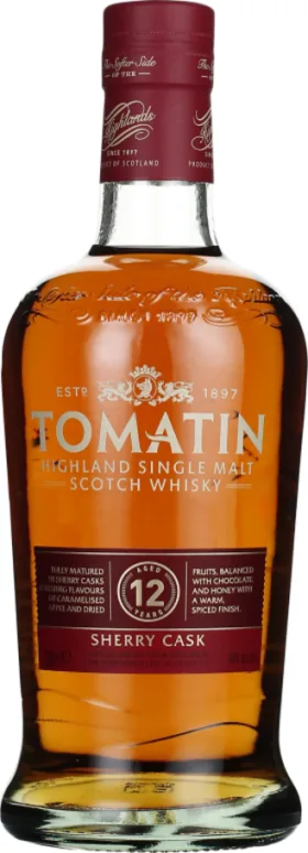 TOMATIN 12 YEARS SHERRY CASK 70CL
