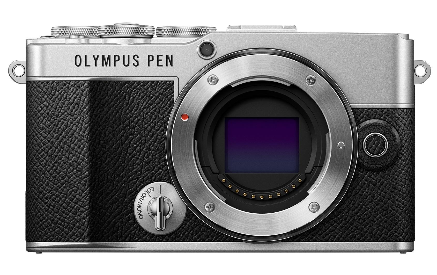 Fotokamera E-P7 Body Silber<br>Federleichte Kamera mit grandioser Leistung