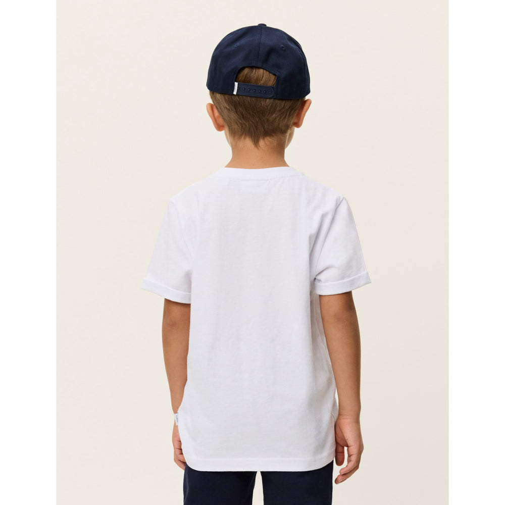 Køb Les Deux Kids White Norregaard T-Shirt