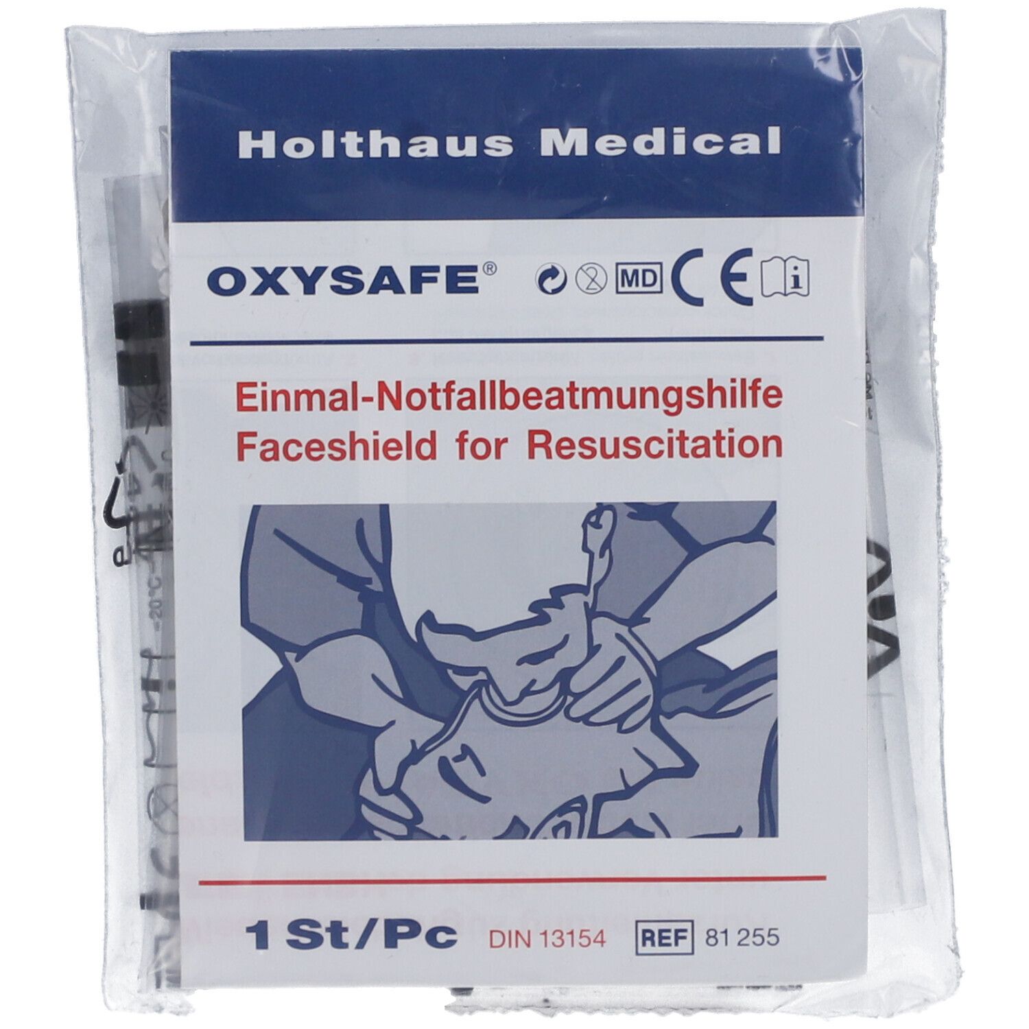 OXYSAFE Notfallbeatmungshilfe DIN 13154