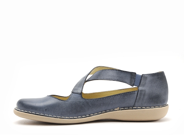 Chacal ballerines femme 6600 bleu