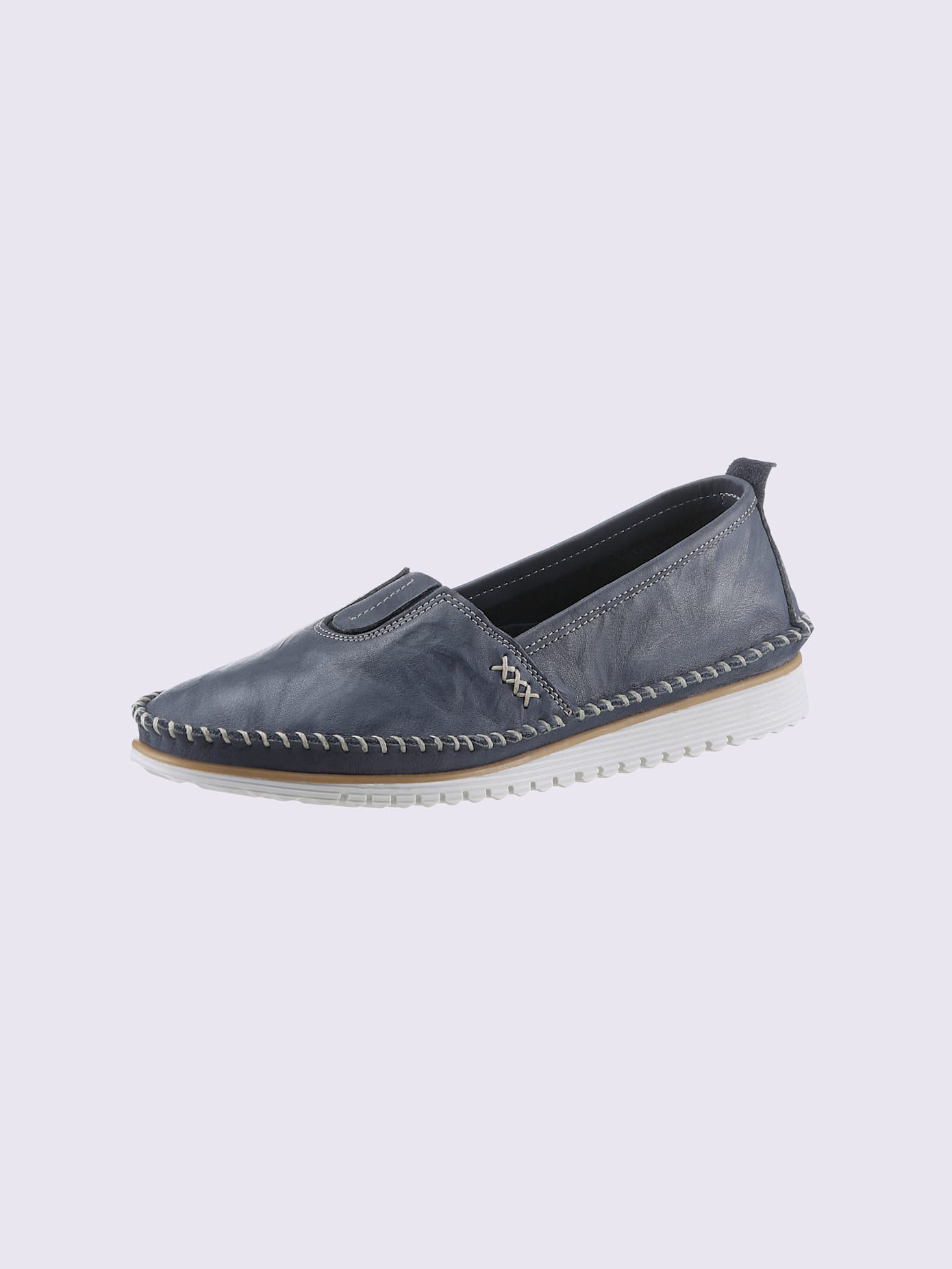 Trotteurs cuir nappa de vache