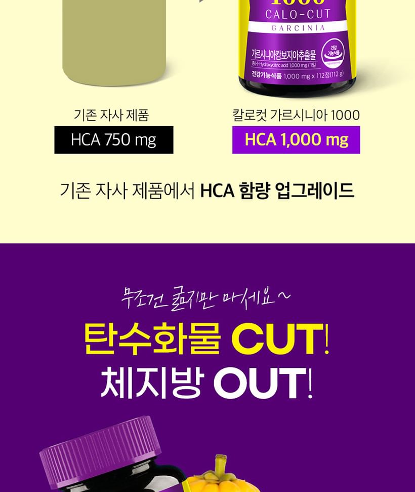 Nutri D-DAY - Calo-Cut Garcinia 1000